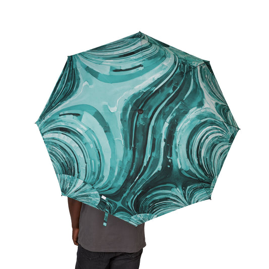 Uzi Spiral Tif Foldable Umbrella - Compact & Chic