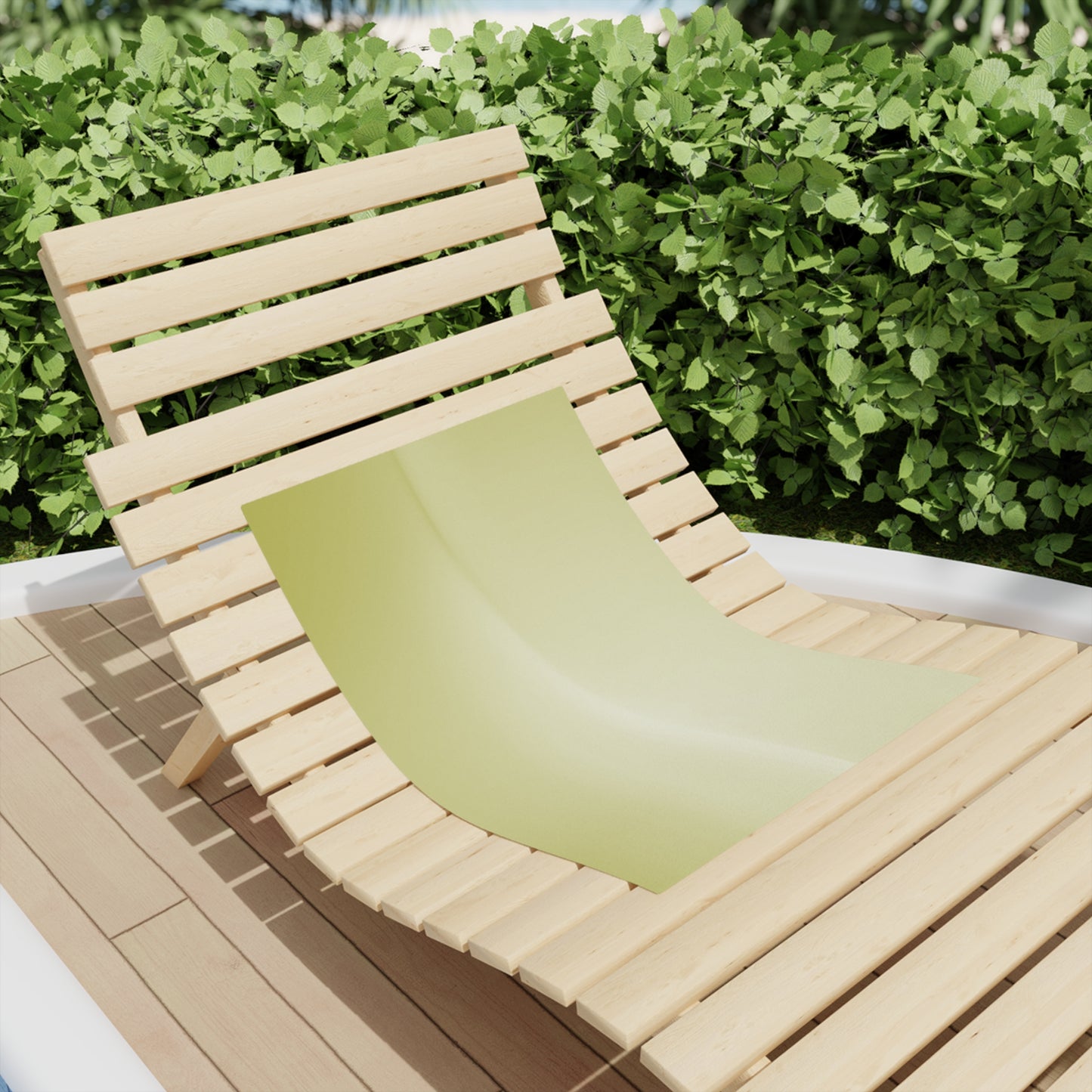 Lemon Fade Beach Towel, 18" x 27"