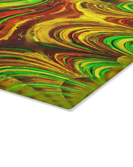 Uzi Spiral Beta 11" x 15" Glass Cutting Board