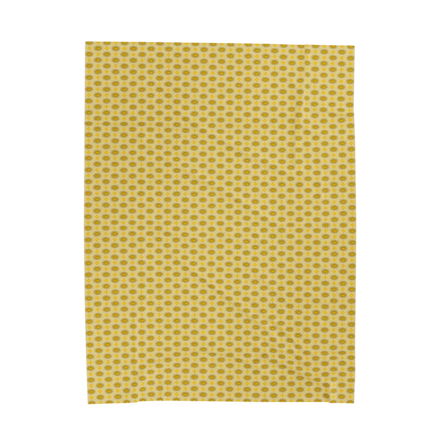 Lemongrass Star-crossed Bodies Velveteen Plush Blanket, 60" x 80"