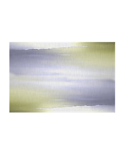Lavender Sea Golden Fog Outdoor Rug, 24" x 36"