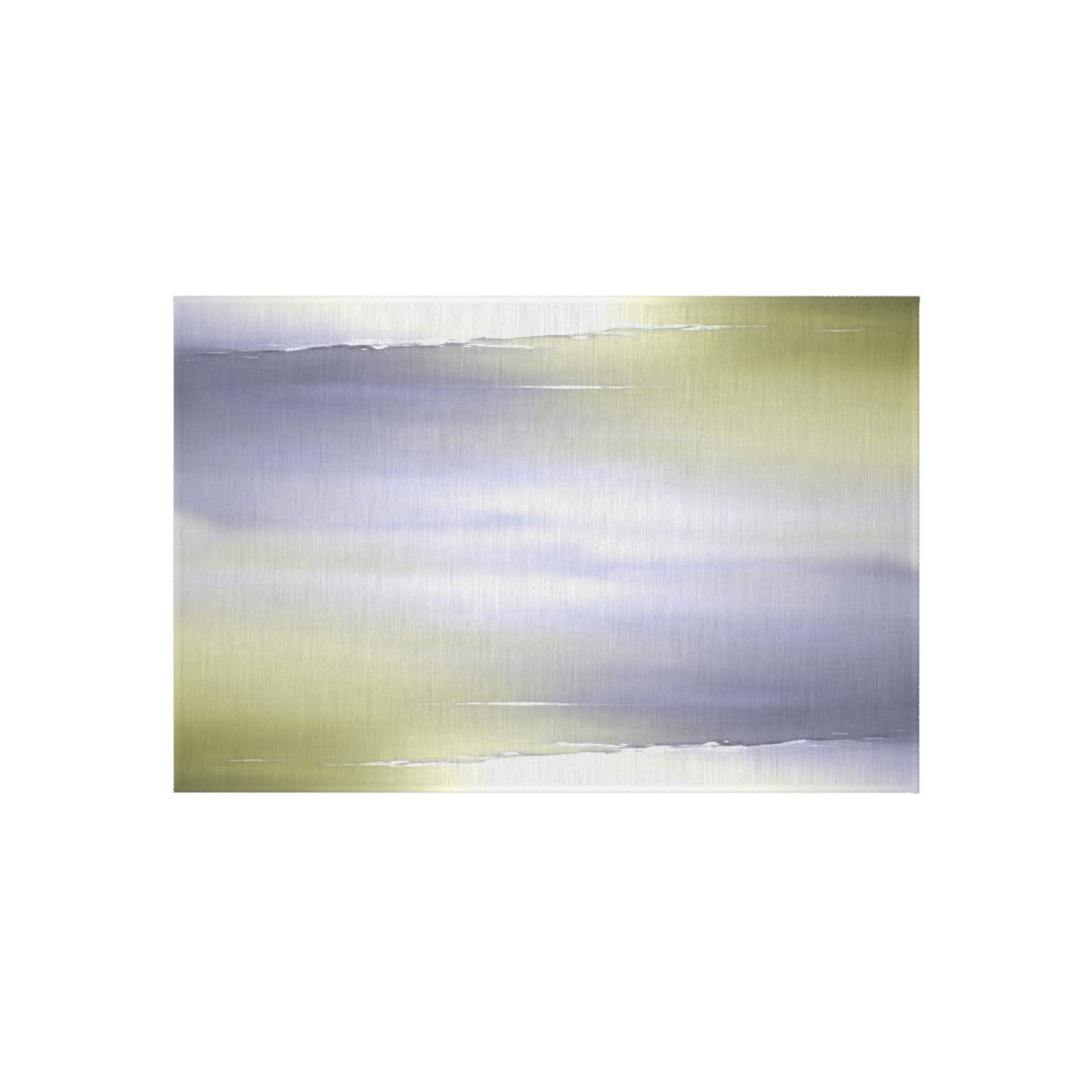 Lavender Sea Golden Fog Outdoor Rug, 24" x 36"