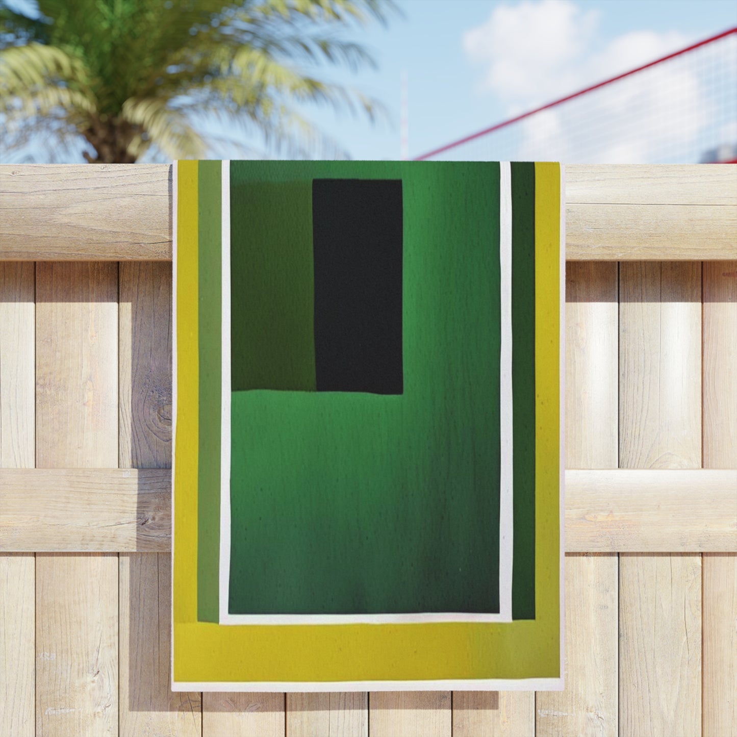 Alpha Shadow Beach Towel, 24" x 44"