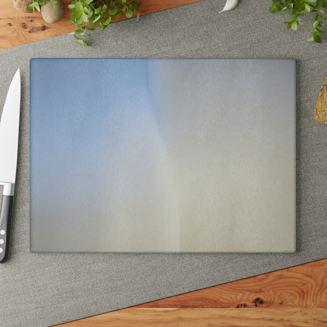 Cobalt Fade 11" x 15" Glass Cutting Board