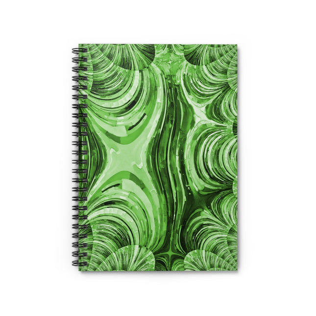 Uzi Spiral Mint Pastel Spiral Notebook - Ruled Line, 6" x 8", 118 pages