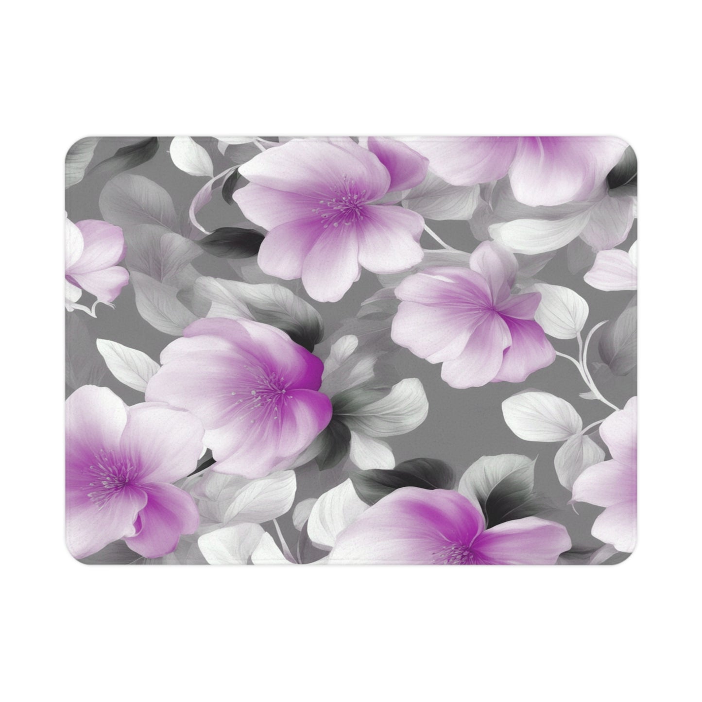 Purple Blossom Floral Bunch Toddler Blanket, 30" x 40"