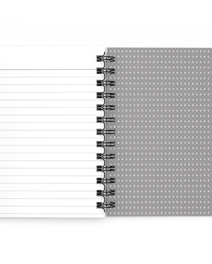 Desaturated Star-crossed Bodies Spiral Bound Journal, 5" x 7" 150 pages