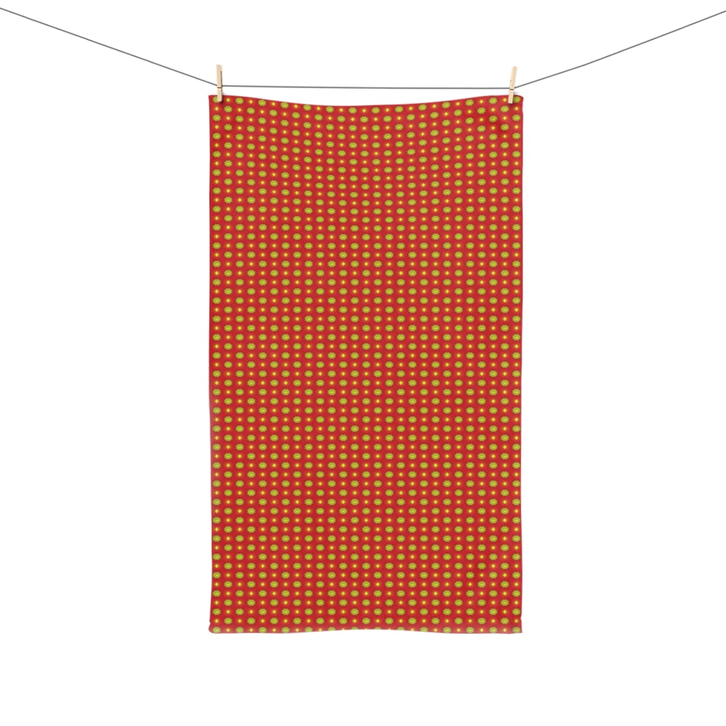Late Evening Star-crossed Bodies Bodies Hand Towel, 16" x 28"