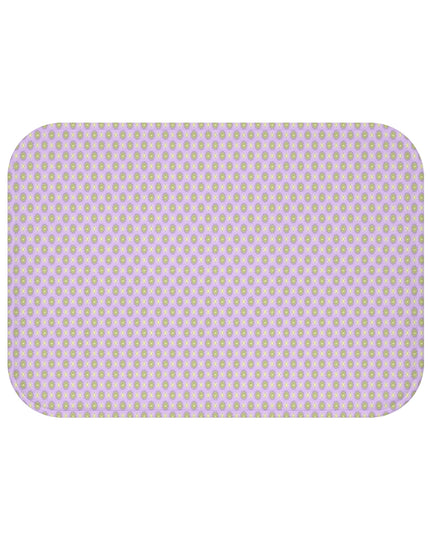 Magenta Star-crossed Bodies 24" x 17" Bath Mat