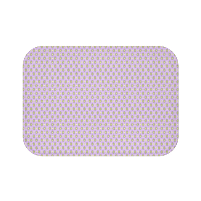 Magenta Star-crossed Bodies 24" x 17" Bath Mat