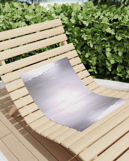Sephia Sea Dark Fog Beach Towel, 18" x 27"