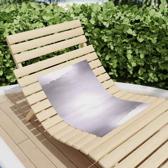 Sephia Sea Dark Fog Beach Towel, 18" x 27"