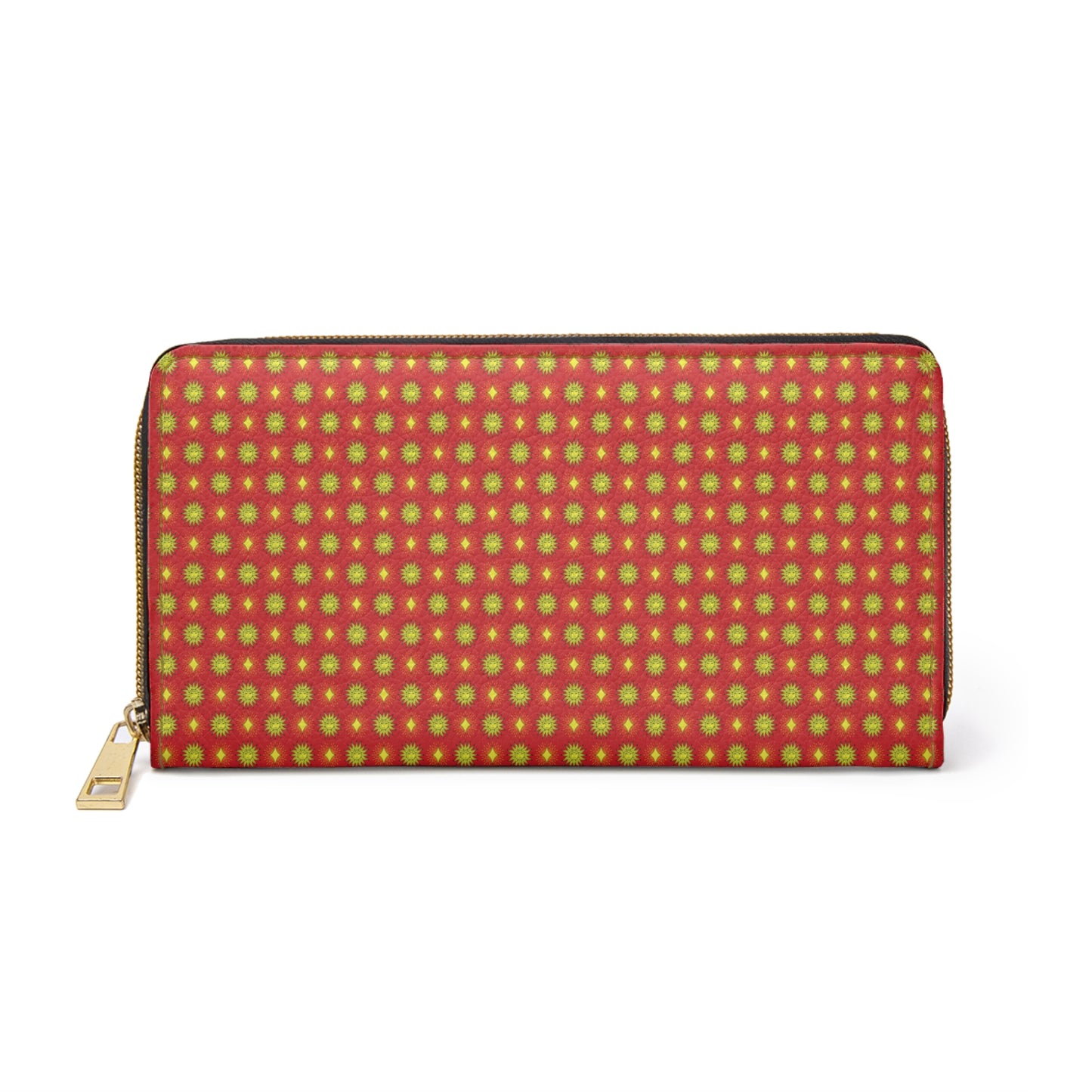 Late Evening Star-crossed Bodies Elegant Abstract Zipper Wallet - Stylish & Functional Accessory for Everyday Use