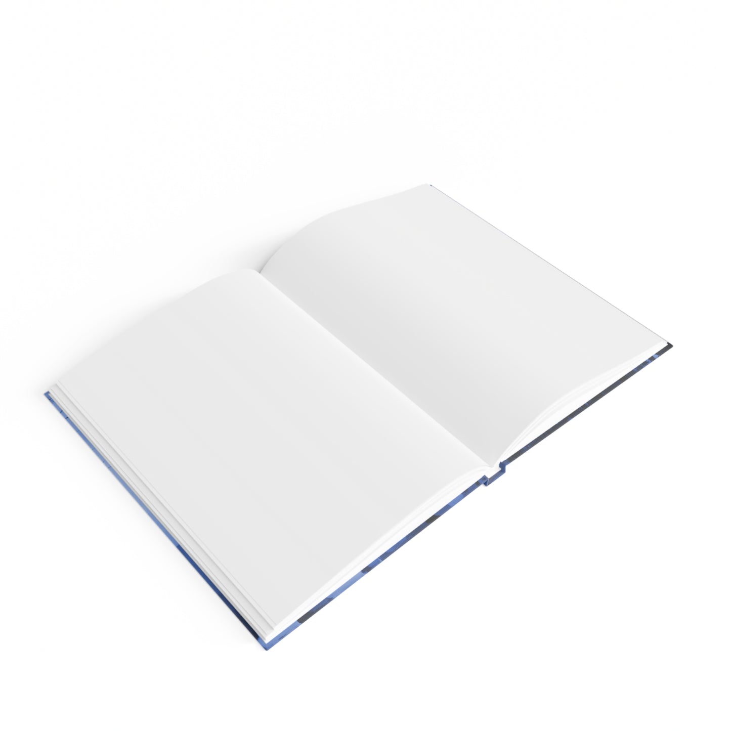 Striped Deep Blue 5" x 7" Journal - 128 Blank pages