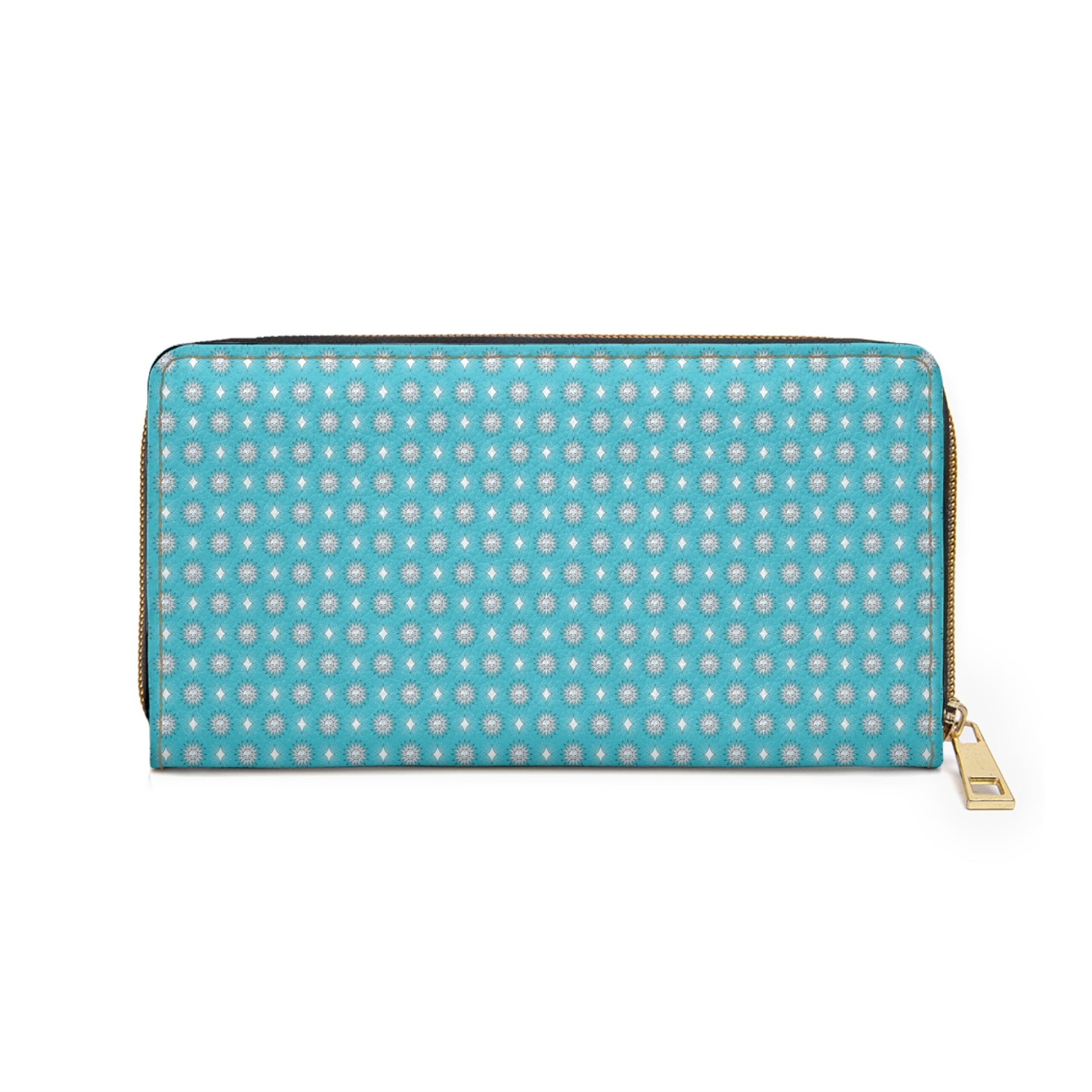 Tif Green Star-crossed Bodies Elegant Abstract Zipper Wallet - Stylish & Functional Accessory for Everyday Use