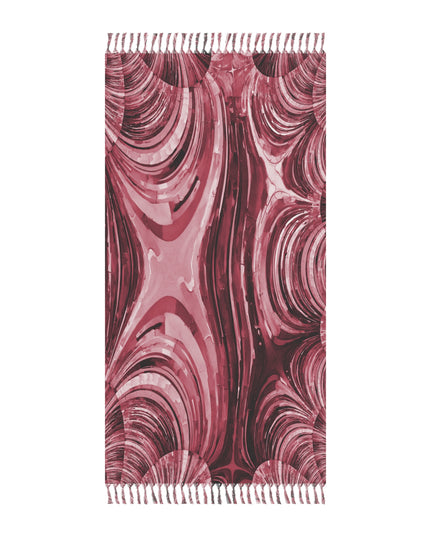 Uzi Spiral Ruby 38" × 81" Boho Beach Cloth
