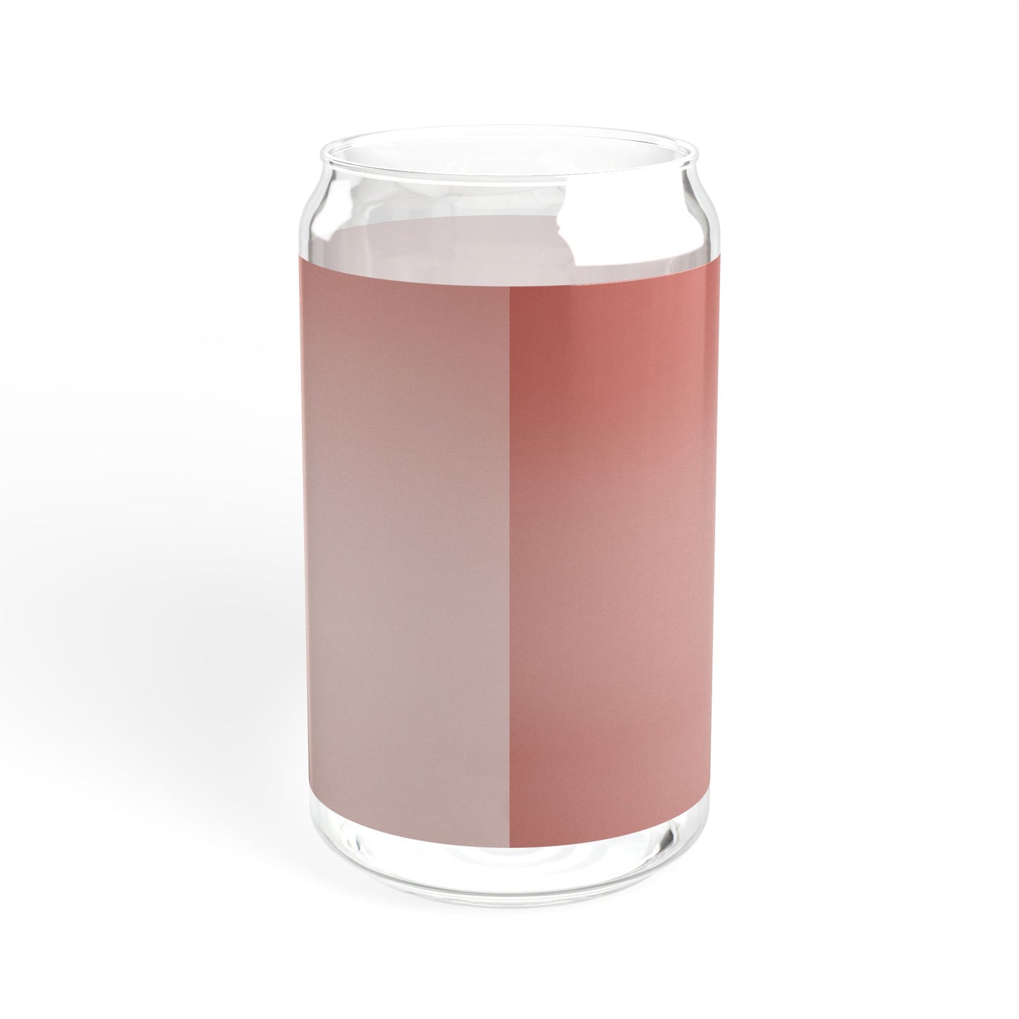 Rose Red Fade Sipper Glass, 16oz