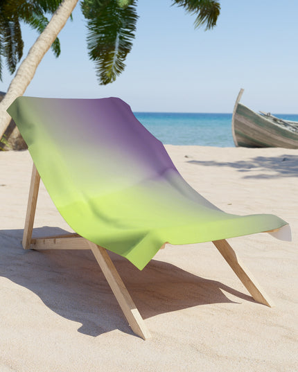 Purple Golden Fade 30" x 60" Beach Towel