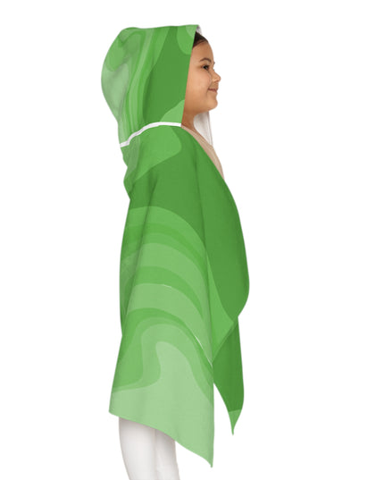 Greenie Meanie Wavey Youth Hooded Towel, 24" x 48"