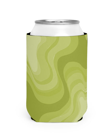 Lemon Wavey 12 oz Can Cooler Sleeve