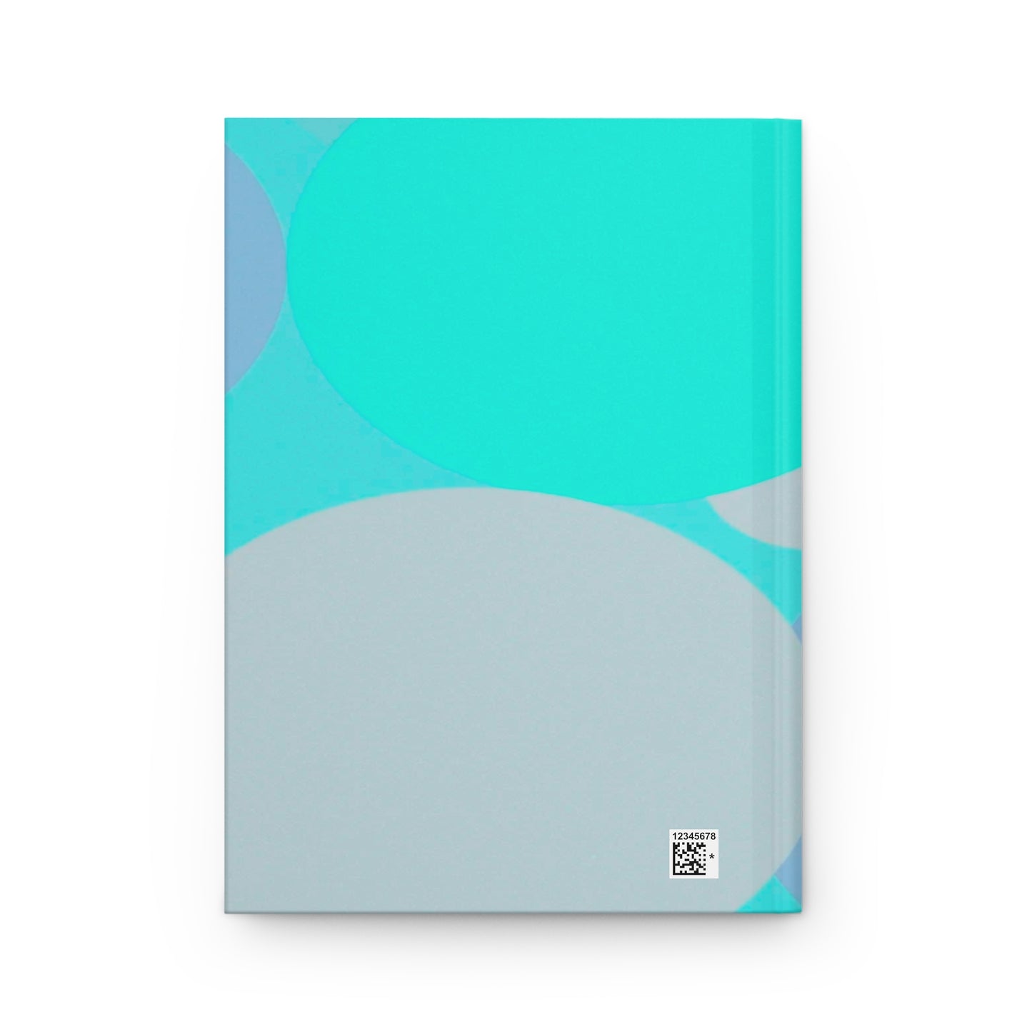 Pastel Tan and Tif Patches 5.75" x 8" Hardcover Journal Matte with 150 lined pages