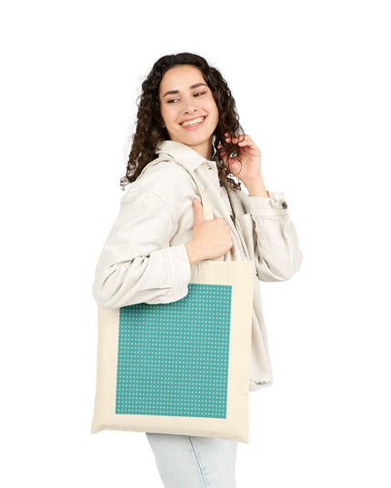 Tif Green Star-crossed Bodies Cotton Canvas Tote Bag