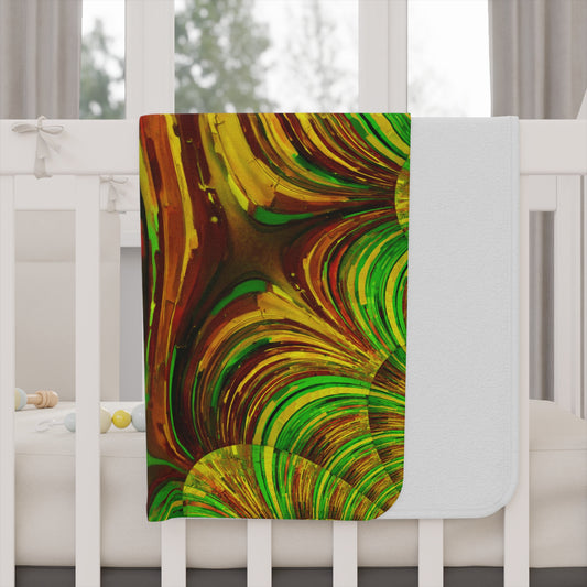 Uzi Spiral Beta Toddler Blanket, 30" x 40"