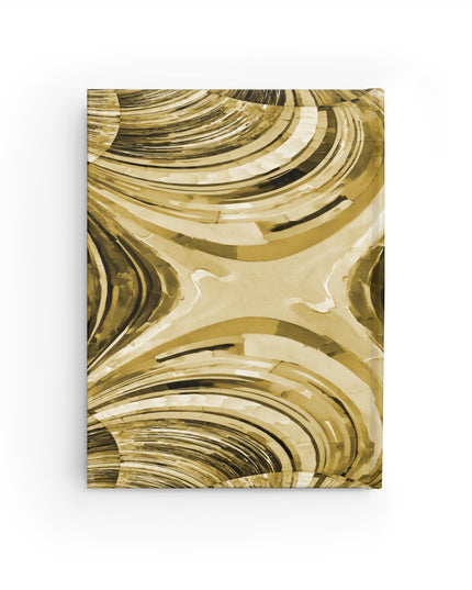 Uzi Spiral Light Brown 5" x 7" Journal - 128 Blank pages