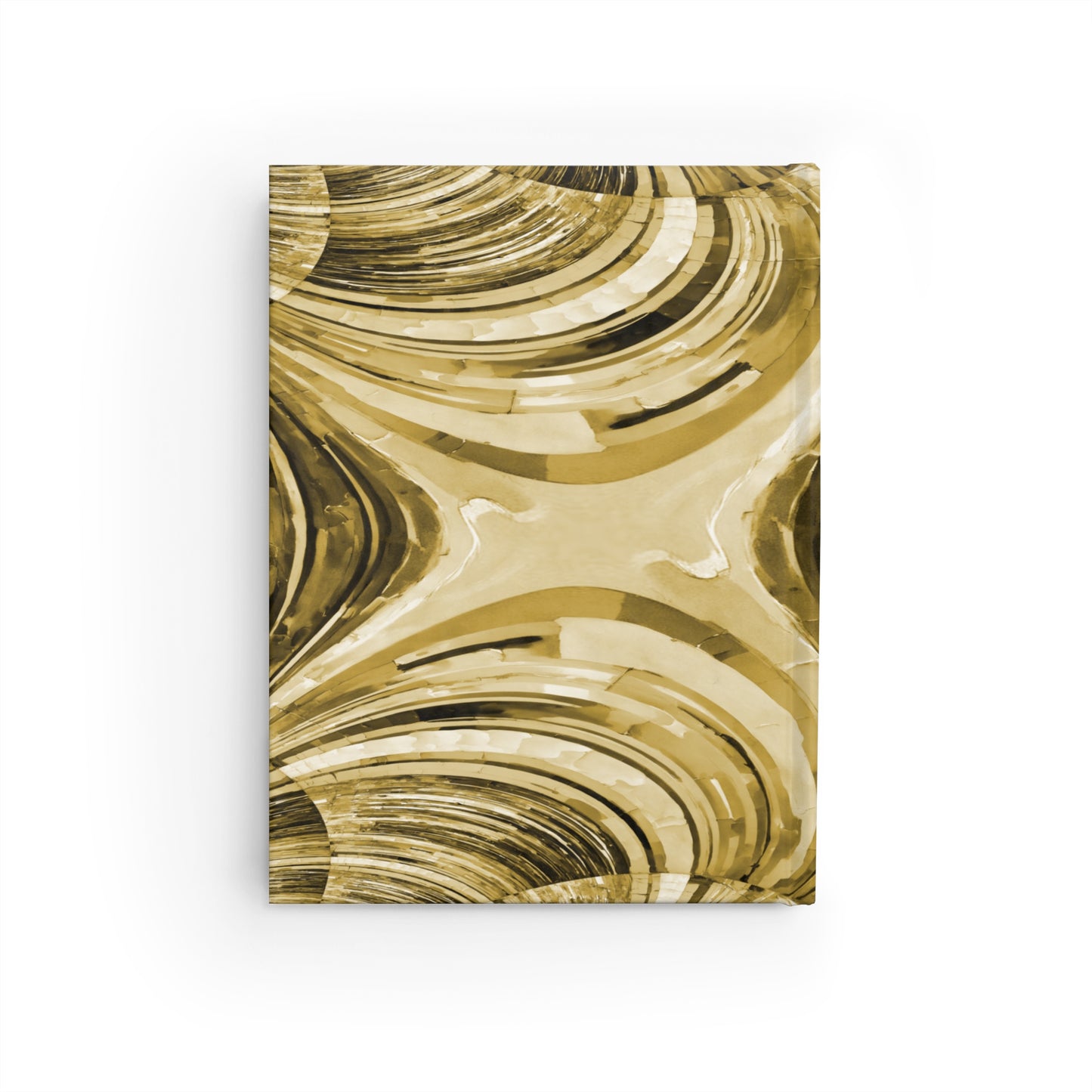 Uzi Spiral Light Brown 5" x 7" Journal - 128 Blank pages