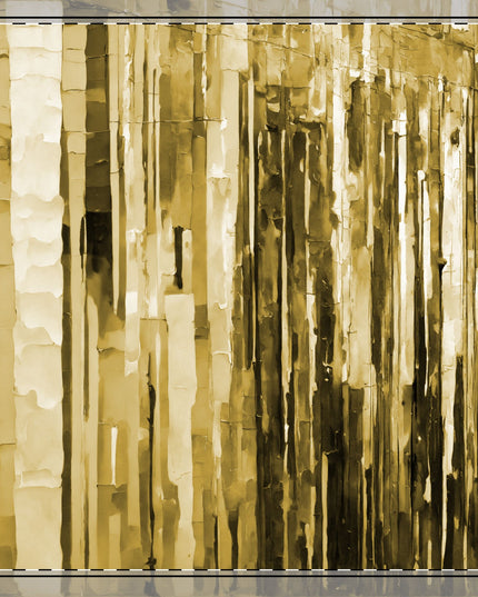 Striped Light Brown 10" x 10" Cotton Twill Napkin