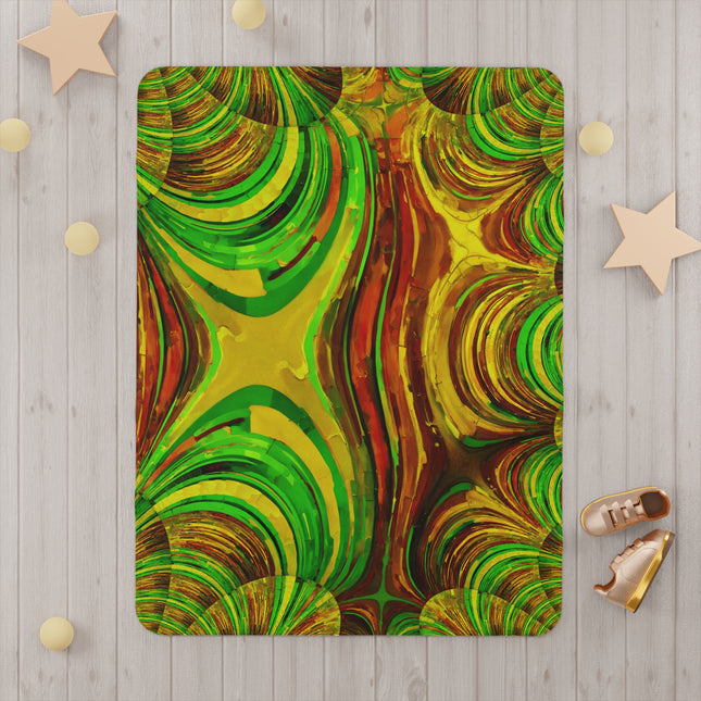 Uzi Spiral Beta Toddler Blanket, 30" x 40"