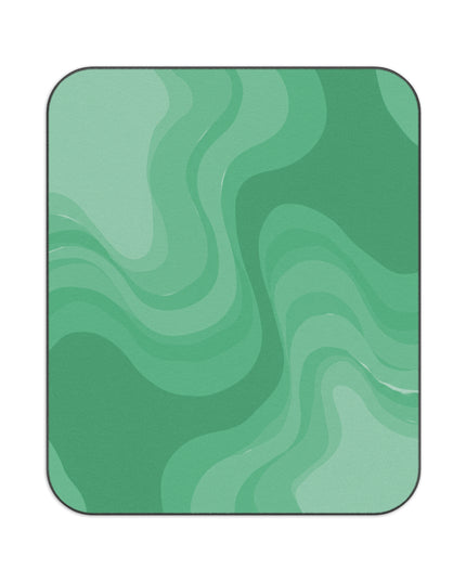 Mint Green Wavey 61" × 51" Picnic Blanket