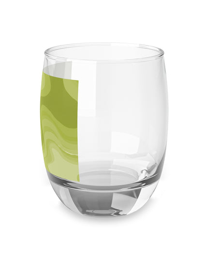 Lemon Wavey Whiskey Glass, 6 oz