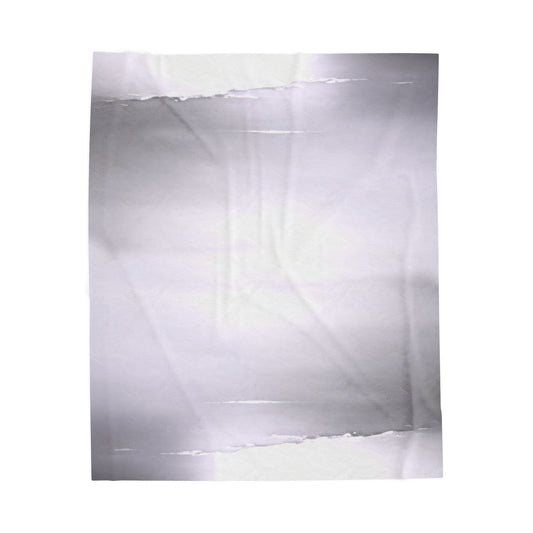 Sephia Sea Dark Fog Velveteen Plush Blanket, 50" x 60"