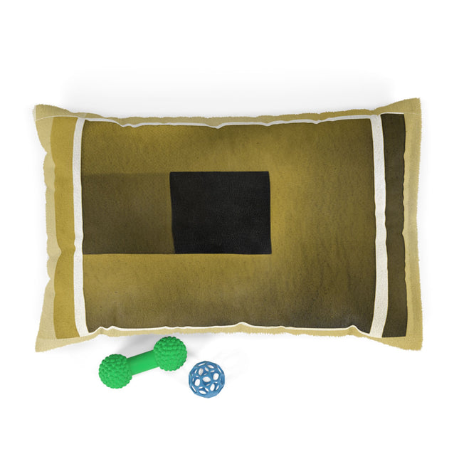 Tan Shadow 28" × 18" Pet Bed