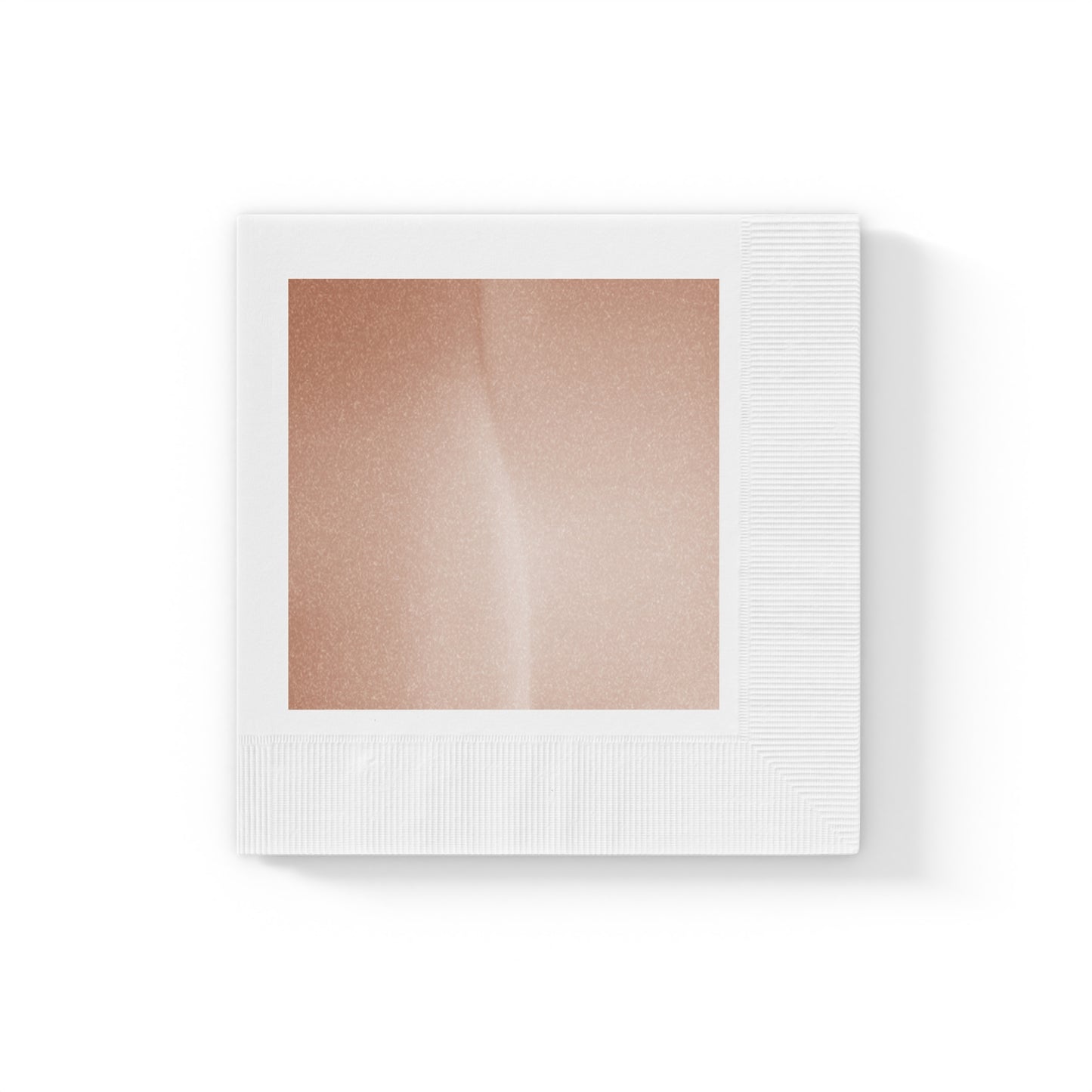 Soft Fade White Coined Napkins, 6.5" x 6.5"