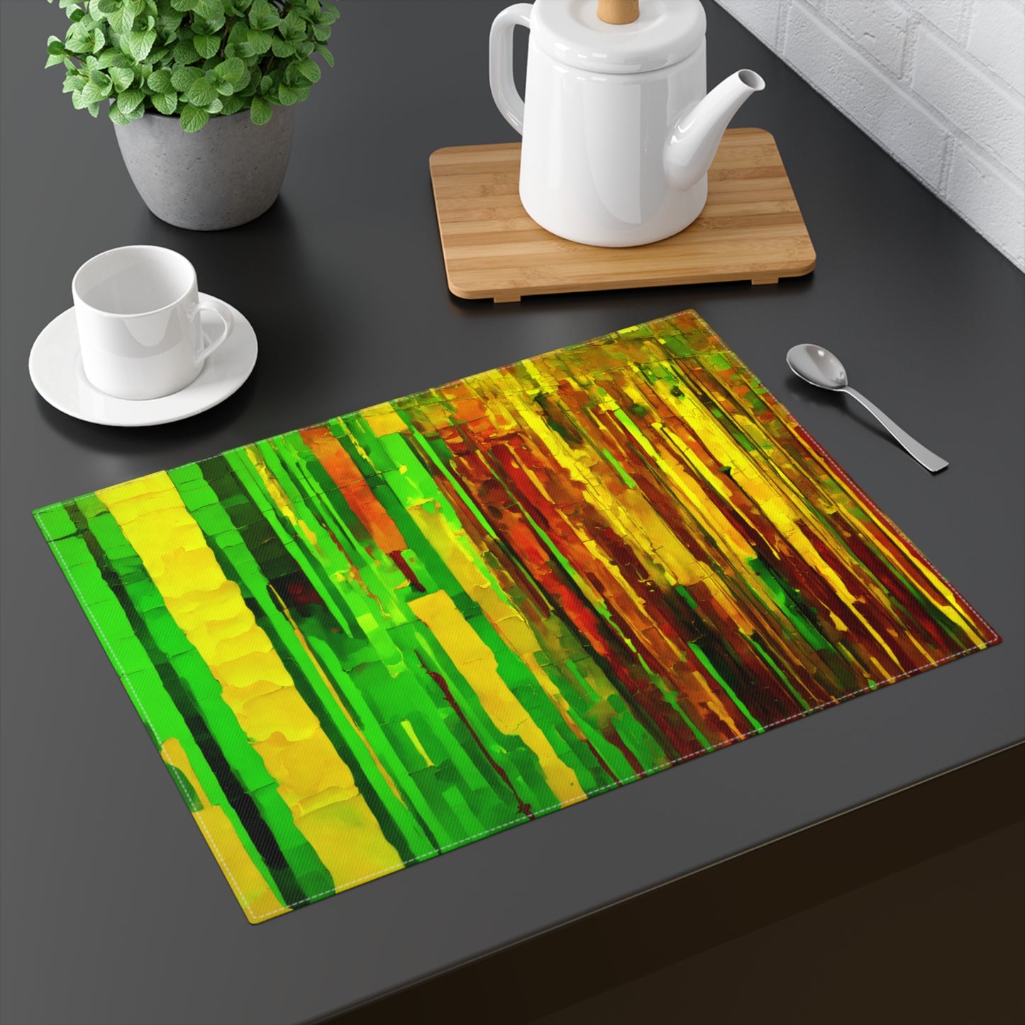 Striped Beta Placemat, 1 pc