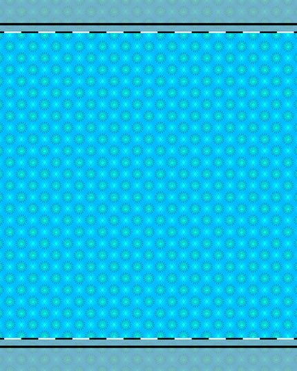 Blue Green Star-crossed Bodies Cotton Twill Napkin, 10" x 10"