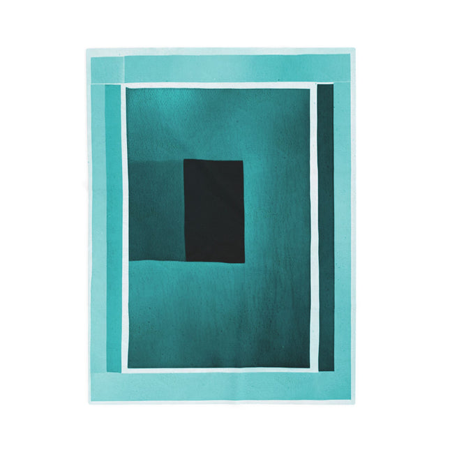 Tif Shadow Velveteen Plush Blanket, 30" x 40"