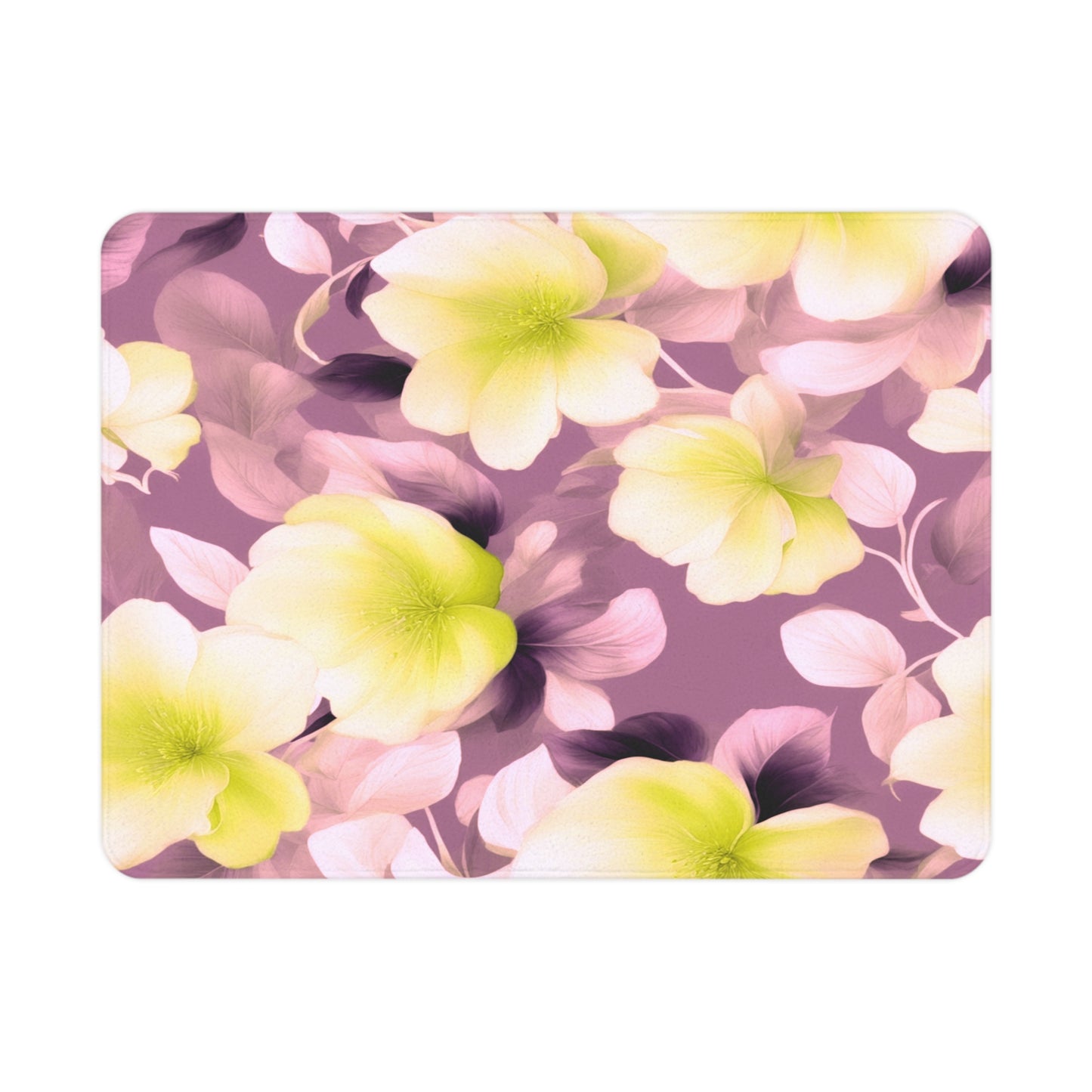 Lemon Blossom Floral Bunch Toddler Blanket, 30" x 40"