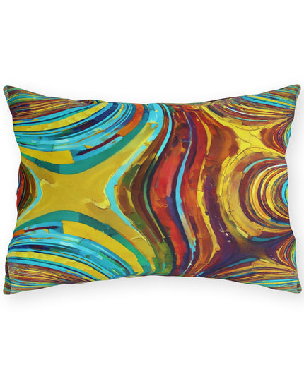 Uzi Spiral Alpha 20" x 14" Outdoor Pillow