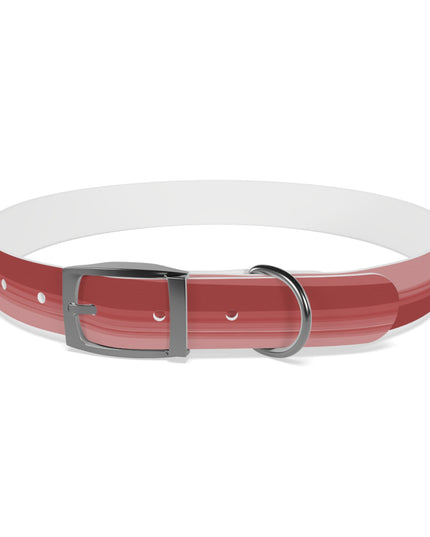Power Red Wavey Extra Large Dog Collar