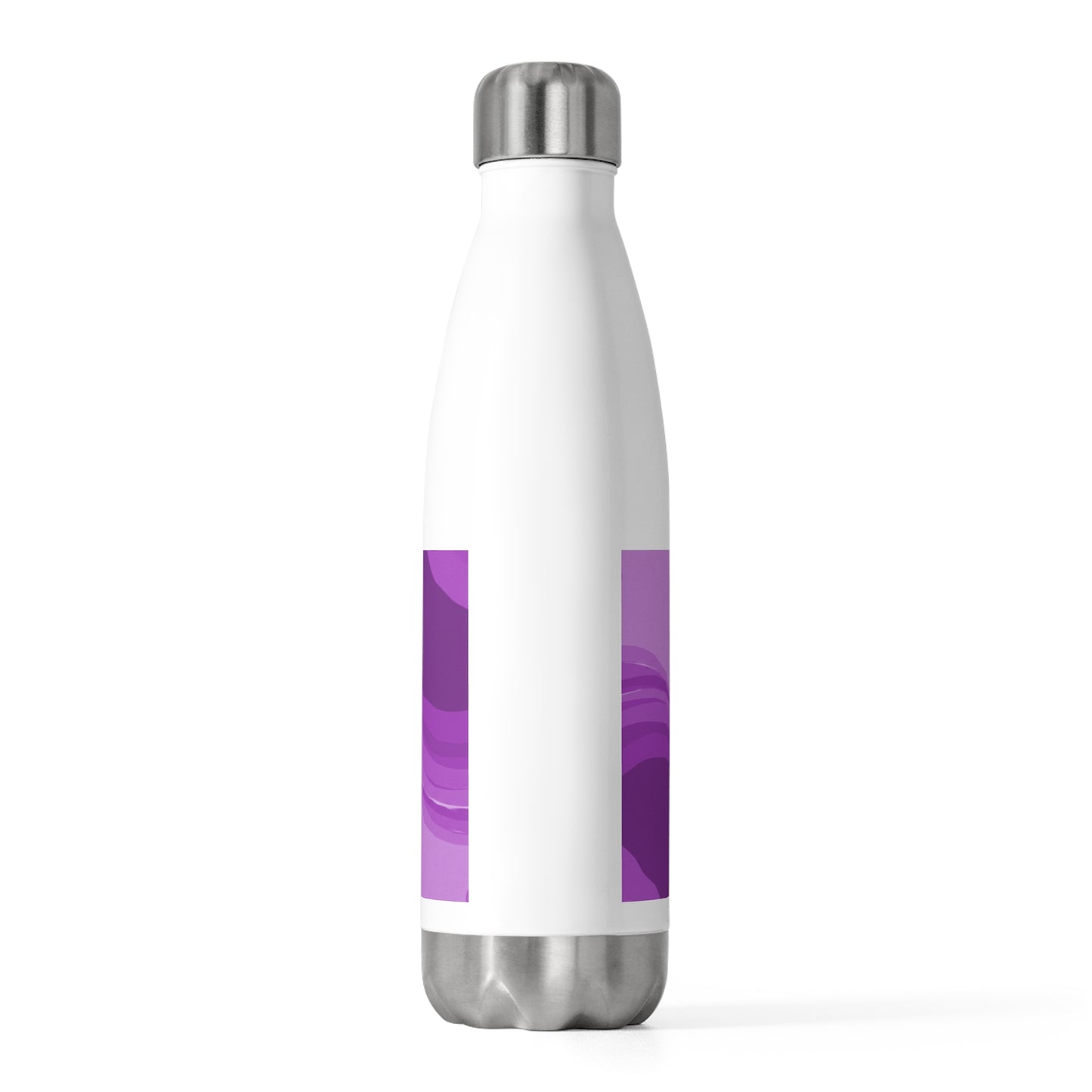 Wavey Purple Wavey 20oz Insulated Water Bottle