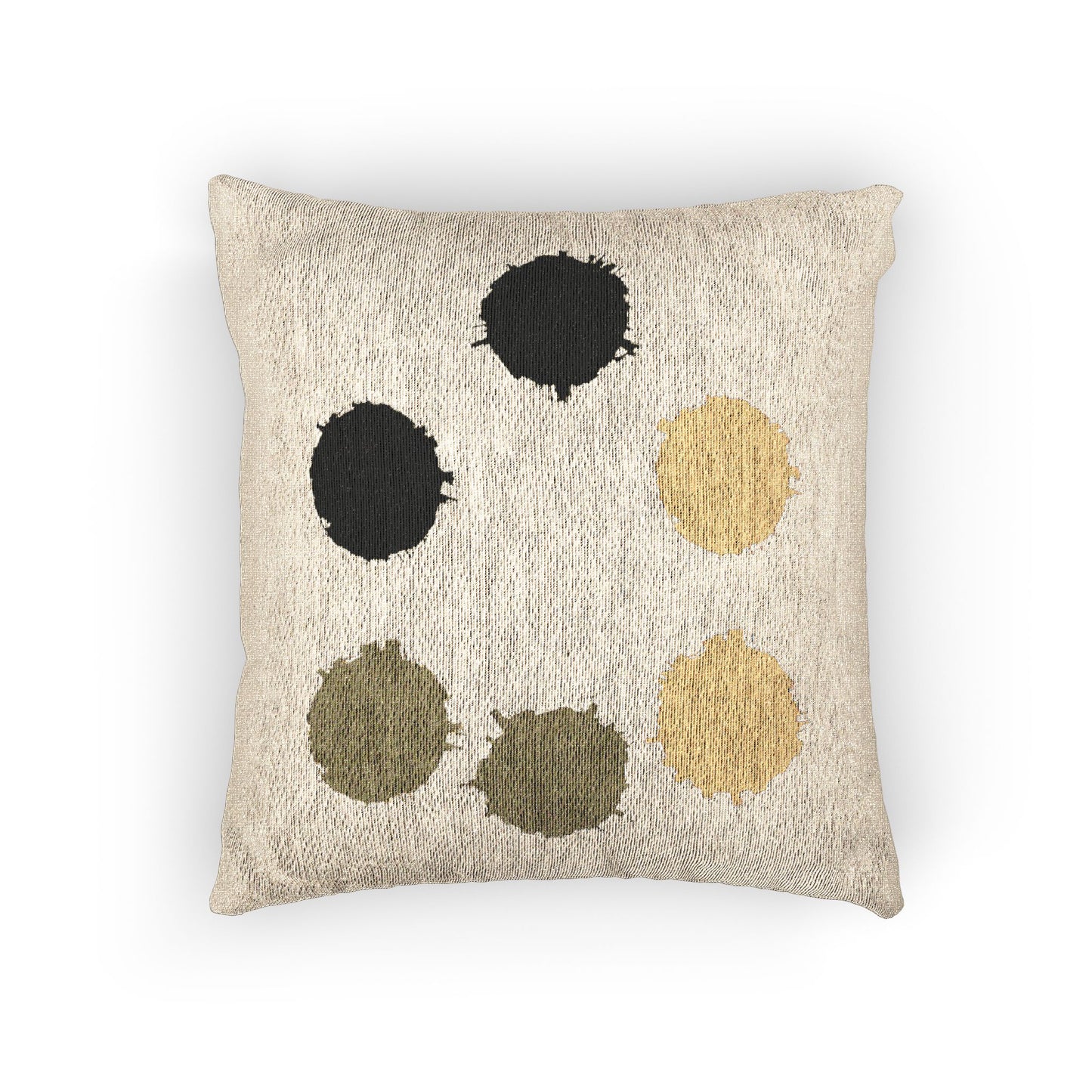 Lemongrass Barrel Woven Pillow, 17" x 18"