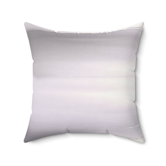 Sephia Sea Dark Fog 20" x 20" Faux Suede Square Pillow