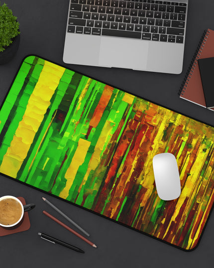 Striped Beta 12" x 22" Desk Mat