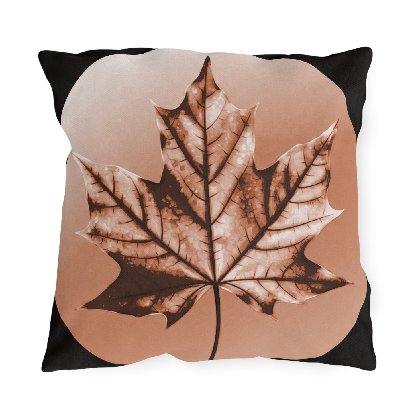 Soft Maple Leaf 18" x 18" Outdoor Pillow