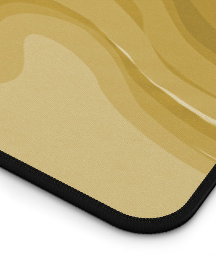 Brown Wavey 12" x 22" Desk Mat