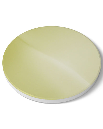 Lemon Fade 4" x 4" Round Ceramic Coaster