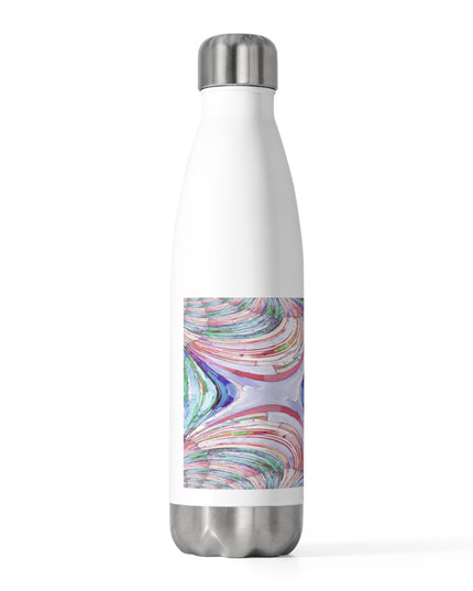 Uzi Spiral Pastels 20oz Insulated Water Bottle